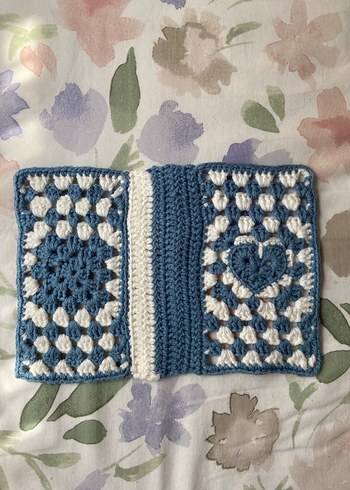 Örgü Kitap Kılıfı - Görsel 6