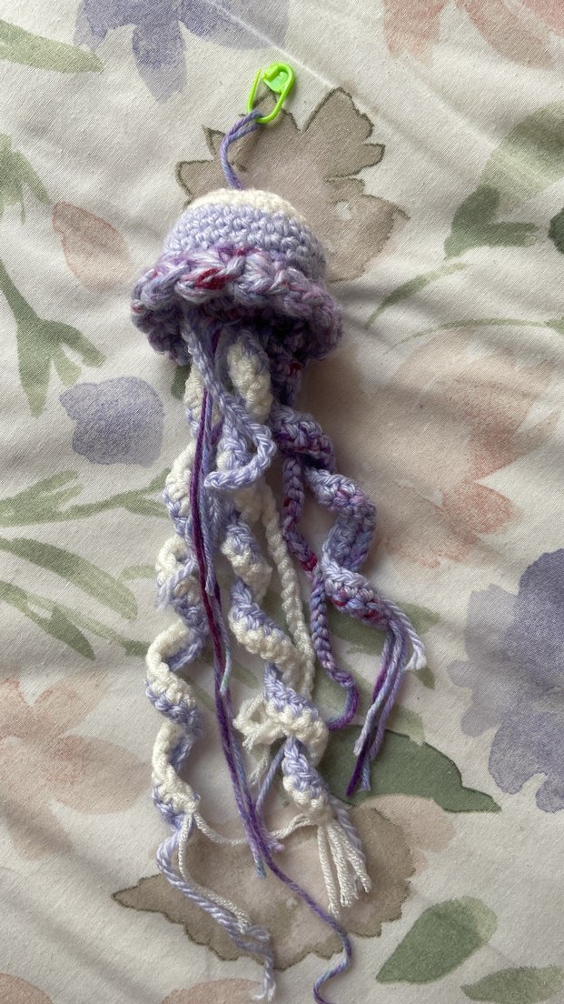 Örgü Ahtapot Charm - Görsel 4