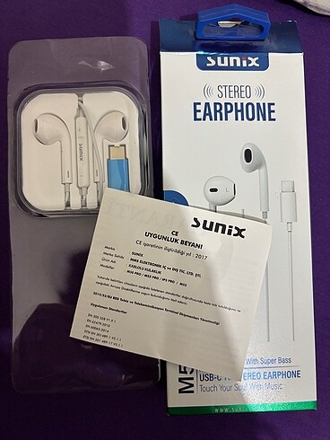 Sunix Type-C kulaklık - Görsel 3