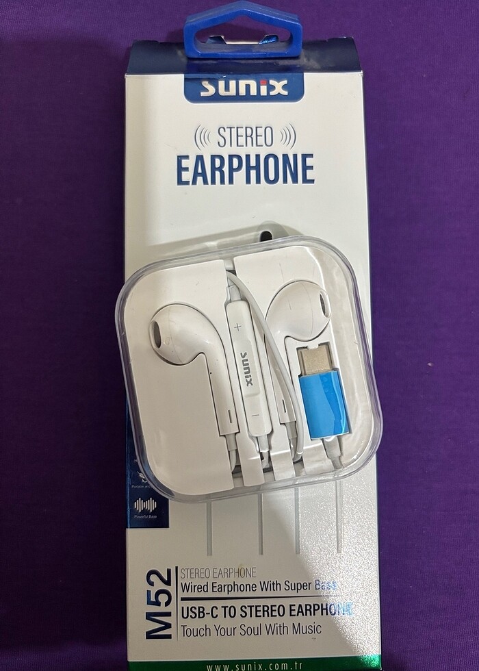 Sunix Type-C kulaklık - Görsel 2