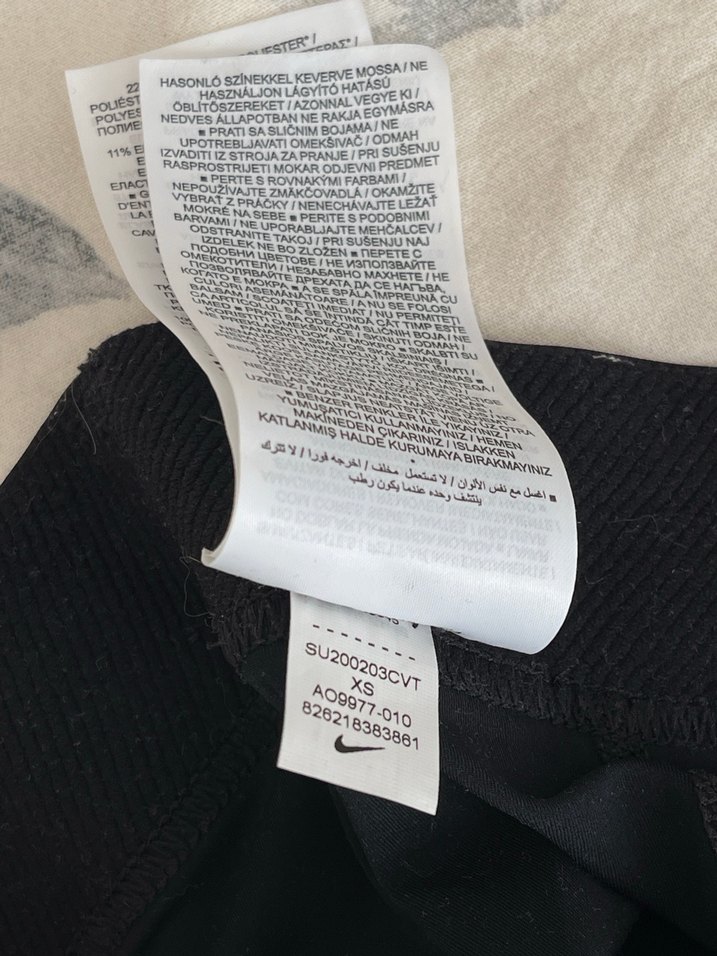 Nike Pro Siyah Mini Spor Şort - Görsel 2