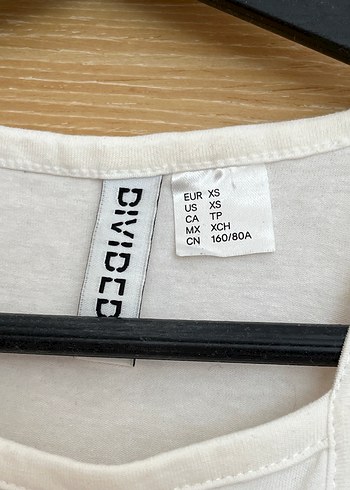 H&M H&M Beyaz Yüksek Yakalı Kadın Atlet