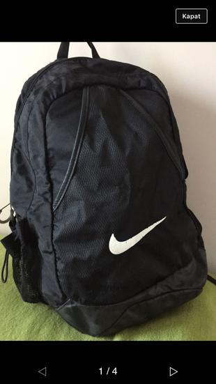 m Beden Siyah unisex nike çanta