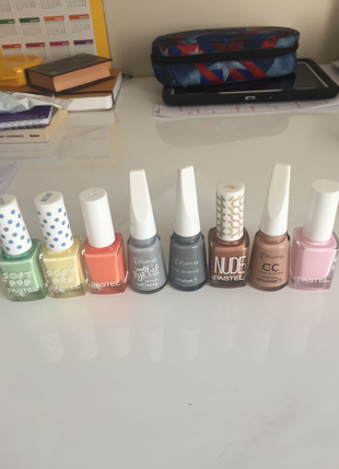 Pastel-flormar ojeler
