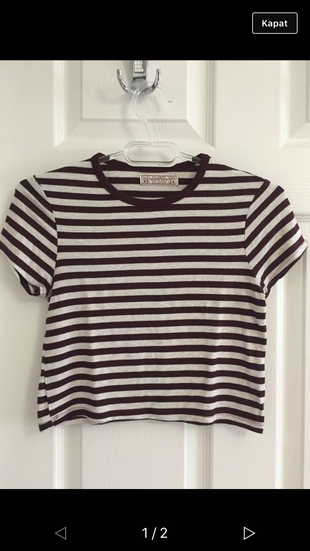 Pull&bear; crop tshirt