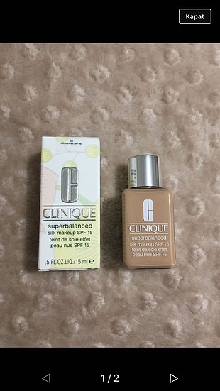 Clinique superbalanced fondoten