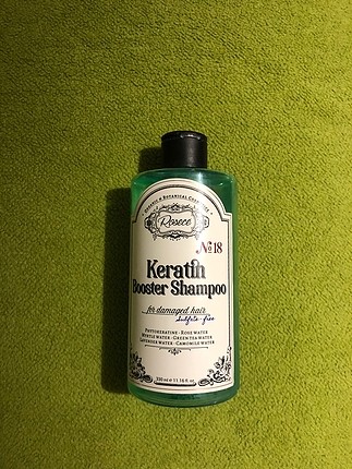 Organik botanical kozmetik Keratin booster shampoo