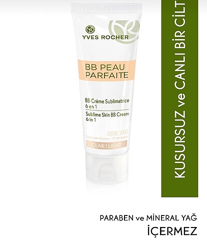 yves rocher bb krem light rengi