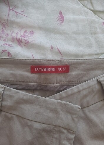 40 Beden camel Renk Yazlik kadin pantalon
