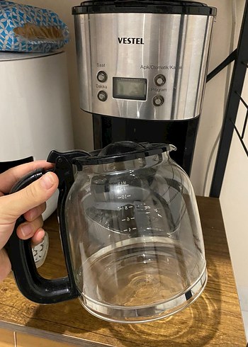 Vestel Sefa K3000 Inox Filtre Kahve Makinesi Gri - Görsel 5