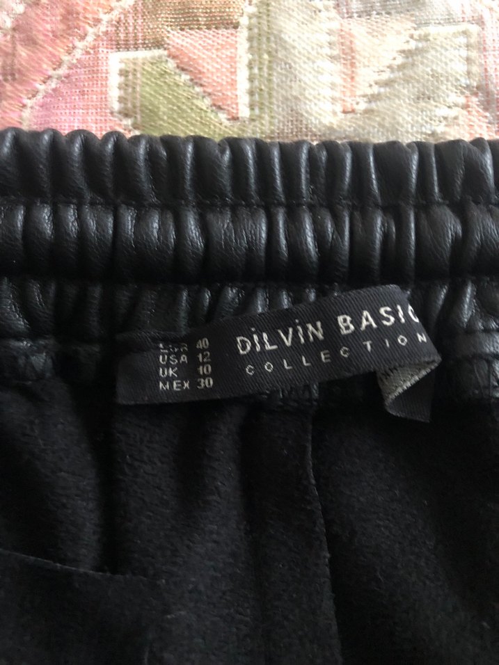 DİLVİN DERİ PANTOLON - Görsel 3