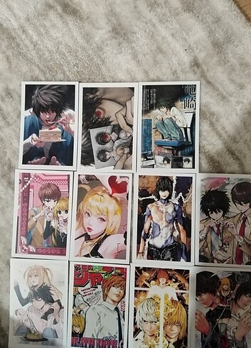 Beden Renk Death note anime manga fotoğraf fotokart resim