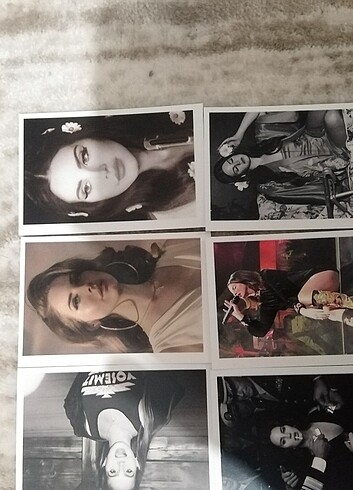  Beden Lana del rey apop fotokart seti