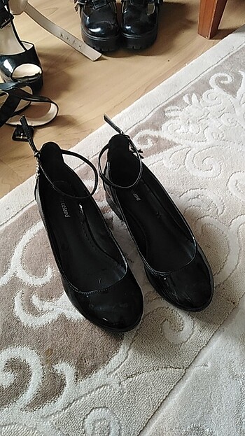 Killstar Gotik gothic lolita babet platform ayakkabı topuklu rugan