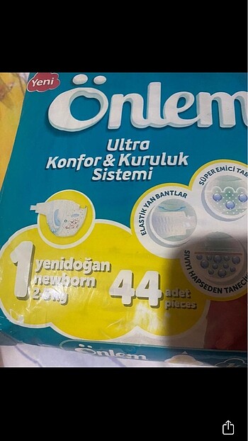 1 Beden: 2-5 kg Beden Renk Bebek bezi