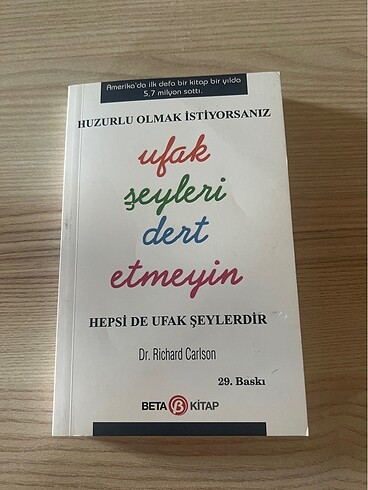  1. UFAK ŞEYLERİ DERT ETMEYELİM 2 . 35 BAŞARI HİKAYESİ