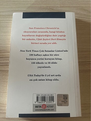  Beden 1. UFAK ŞEYLERİ DERT ETMEYELİM 2 . 35 BAŞARI HİKAYESİ