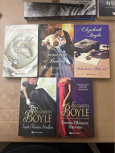 Elizabeth Boyle serisi Tarihi Aşk