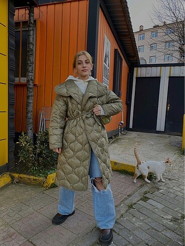 Mango Uzun Yeşil Mango Mont