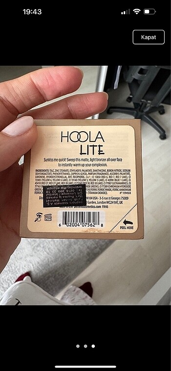 Benefit benefit hoola lite