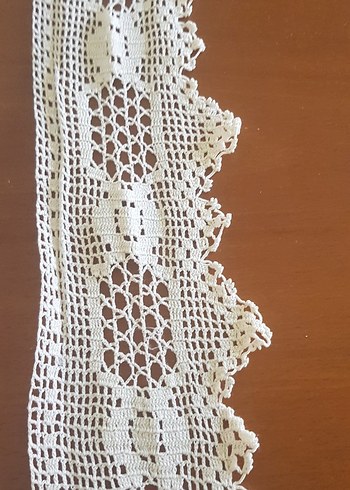 El Yapımı Dantel kenarlık 2 parça 7.50 mt