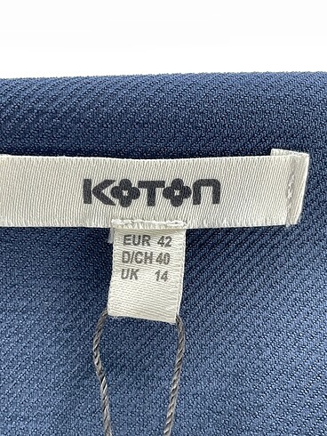42 Beden lacivert Renk Koton Uzun Elbise %70 İndirimli.