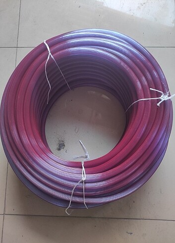 25 Metre Bahçe Hortumu Silikonlu Renk Mor