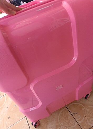 U.S Polo Assn. C.A.P POLO'S PEMBE XXL BÜYÜK BAVUL