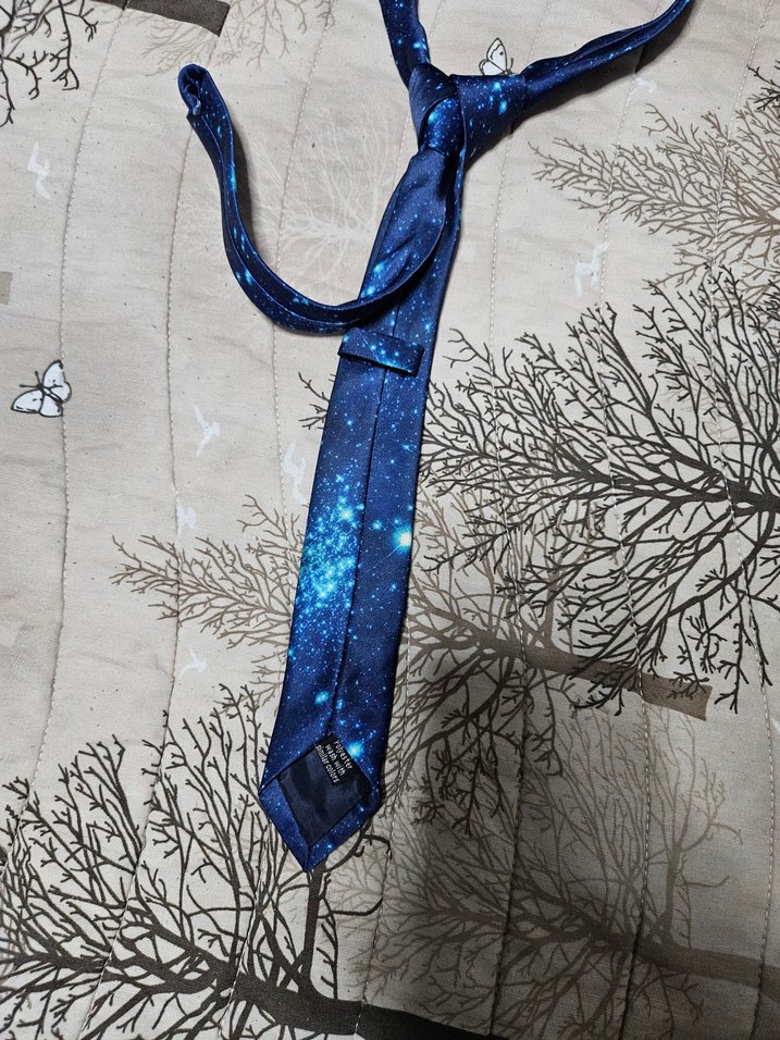 H&M Parlak Mavi Erkek Çocuk Kravat - Görsel 2