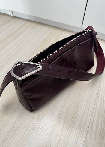 Zara bordo çanta