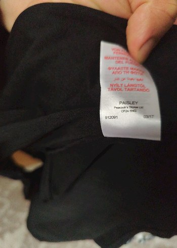 Dantel Detaylı Siyah Desenli Kadın Mayo - Görsel 4