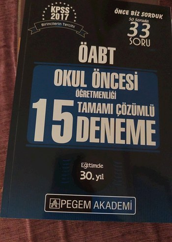 ÖABT Okul Öncesi Öğretmenliği Soru Bankası - Görsel 2