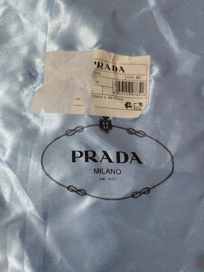 Mavi Prada Milano tozluk kesesi - Görsel 3