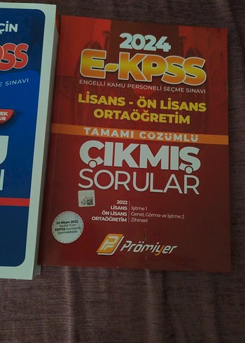 E-KPSS Engelli Kamu Personeli Konu Anlatımı Kitabı - Görsel 2