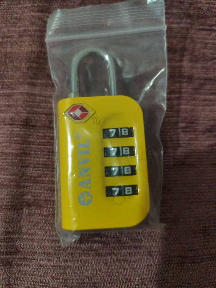 Renkli 3 Kombinasyonlu Bavul Kilidi Seti - Görsel 3