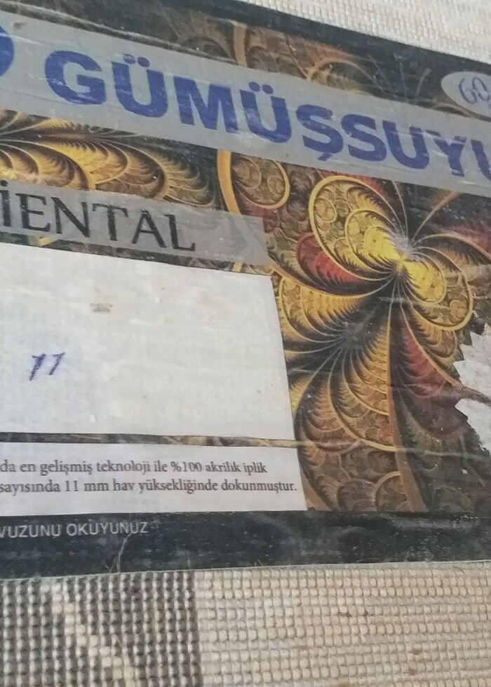 6 metrekare saf yün halı - Görsel 3