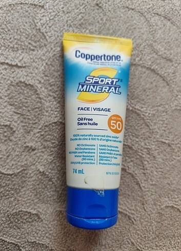 Coppertone sport mineral 