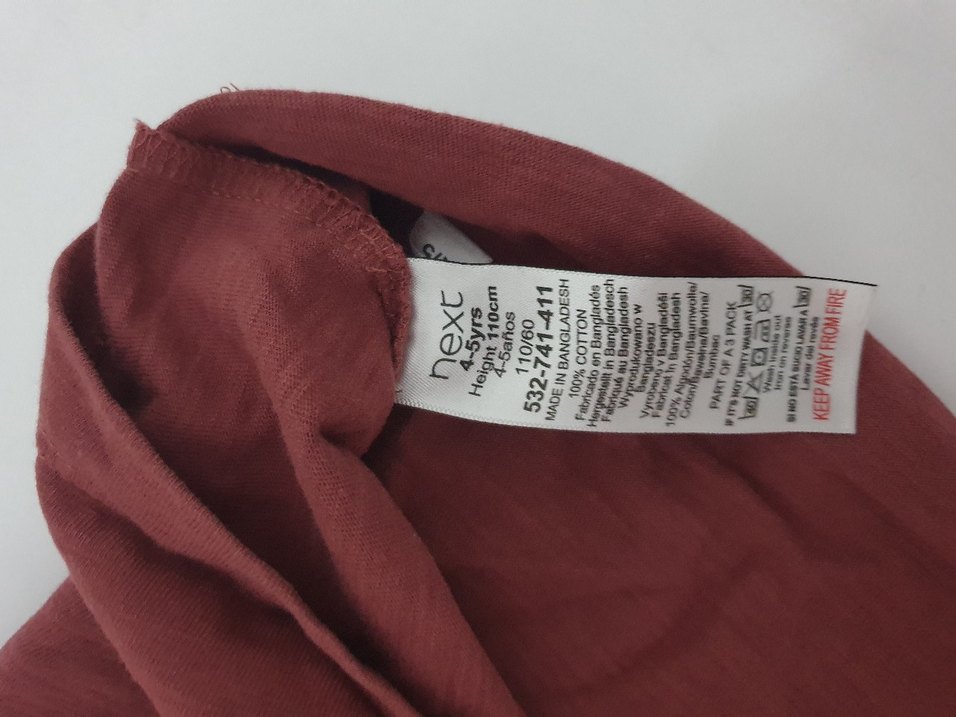 Erkek Bordo Süet Uzun Kollu Tişört - Görsel 3