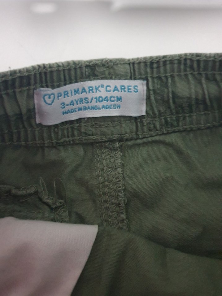 Erkek Çocuk Kamuflaj Desenli Bol Kesim Şort - Görsel 3