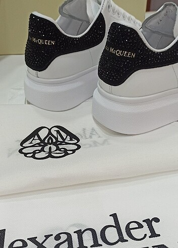 40,5 Beden Alexander McQUEEN 40, BEYAZ BEYAZ DİAMOND 