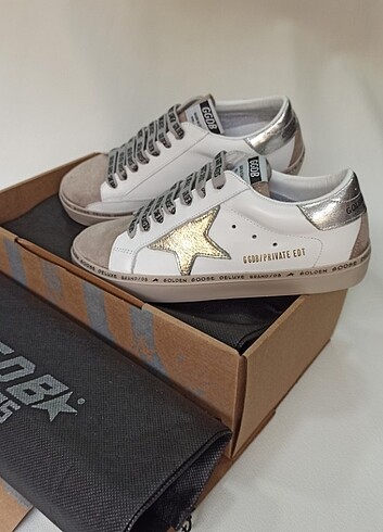 Golden Goose Deluxe 36,5 BEYAZ YILDIZI GOLD