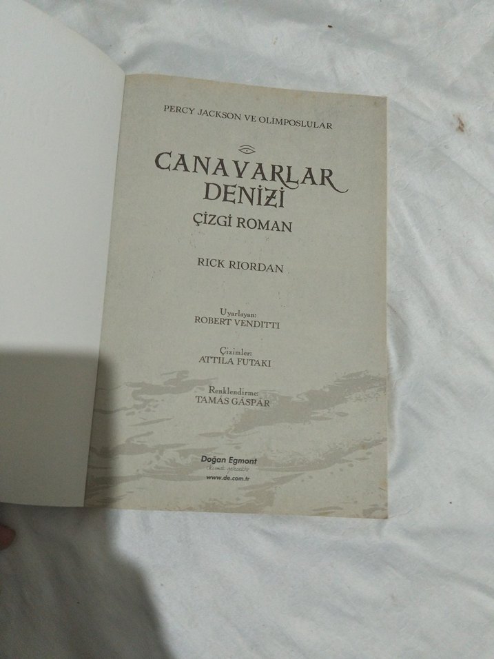 Canavarlar ve Deniz - Rick Riordan - Görsel 3