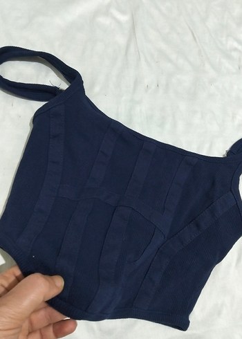 Lacivert Strappy Kadın Büstiyer - Görsel 7