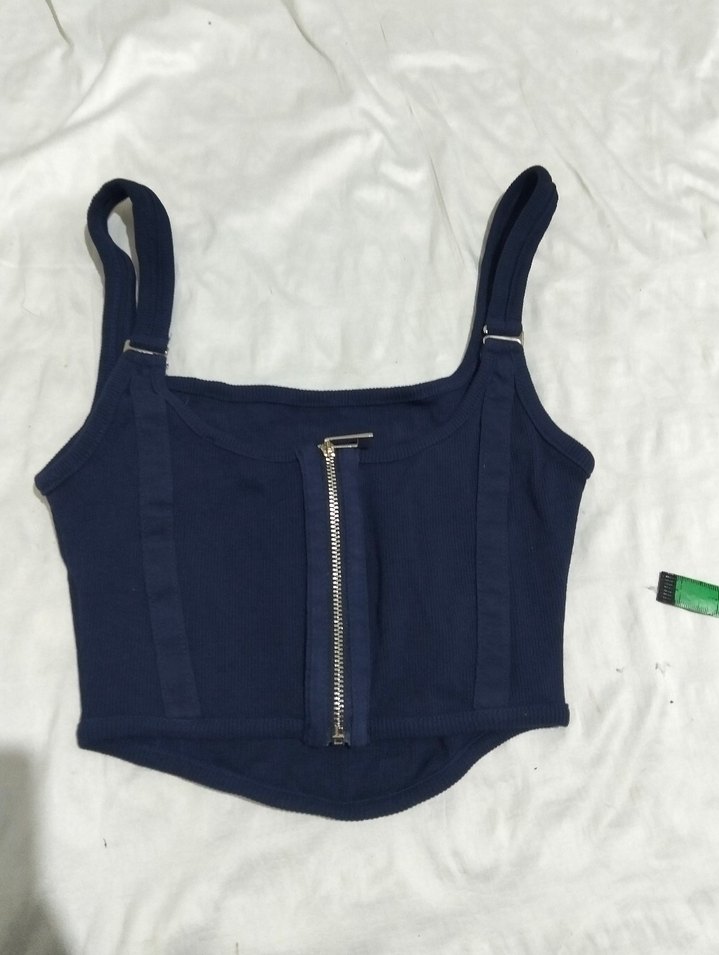 Lacivert Strappy Kadın Büstiyer - Görsel 2