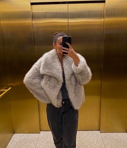 l Beden çeşitli Renk ZARA KÜRK