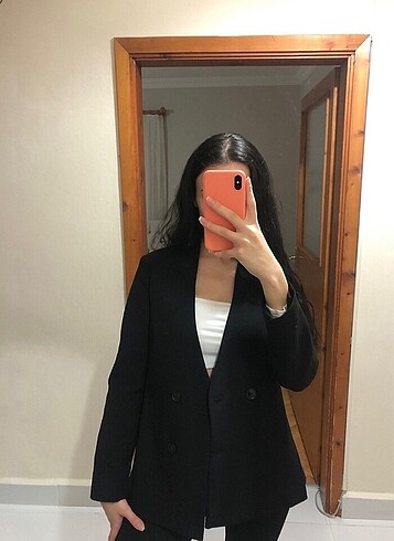 Siyah Blazer Ceket