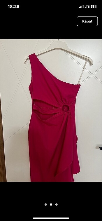 Trendyol & Milla Pembe elbise