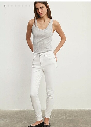 Beyaz Skininy Jean 