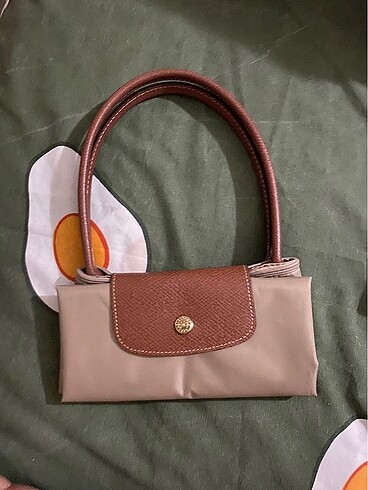 Longchamp Kol Omuz Çantası Large Bej Renk