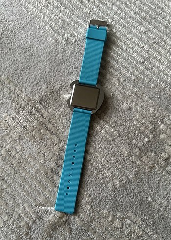 Mavi silikon kayışlı akıllı saat - Görsel 2